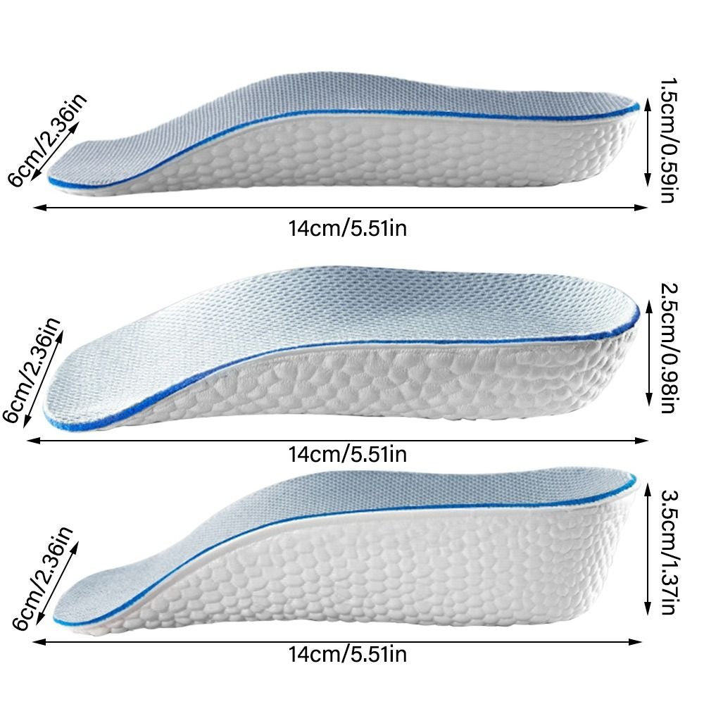 Invisible Height Boosting Comfort Insoles