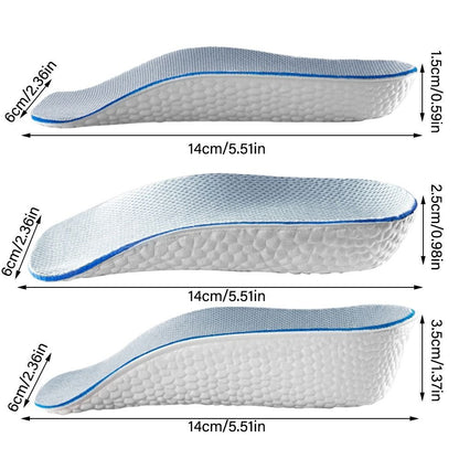 Invisible Height Boosting Comfort Insoles