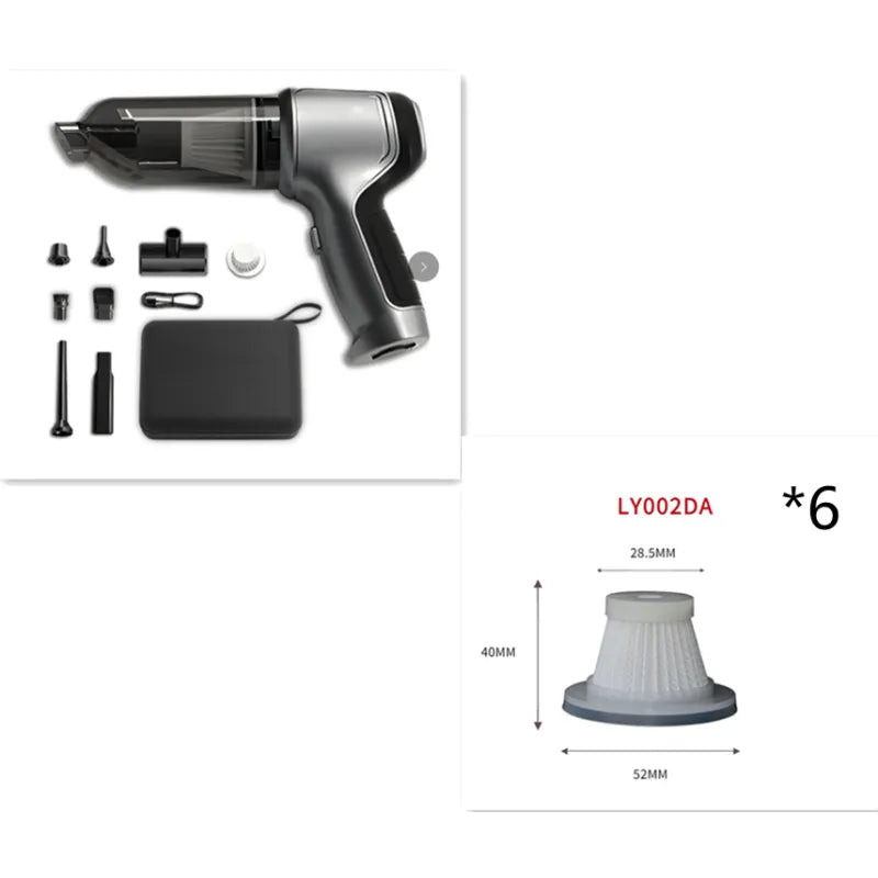 12000Pa Handheld Car Vacuum Cleaner